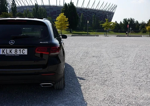 Mercedes-Benz GLC cena 215900 przebieg: 60870, rok produkcji 2021 z Małogoszcz małe 781